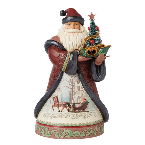 Jim Shore Heartwood Creek Holiday Manor Santa Christmas Figurine - image 