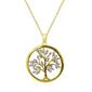 Gianni Argento Gold Plated 1/4ct. Diamond Tree of Life Pendant - image 1