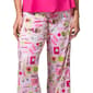 Womens HUE® Solid Top Things To Grow Printed Capri 3 Piece Set - image 6