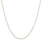 Gold Classics&#40;tm&#41;10kt. Gold 0.6mm 14in. Cable Chain Necklace - image 1