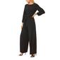 Womens MSK Long Sleeve Rhinstone Cuff Tie Waist Jumpsuit - image 3