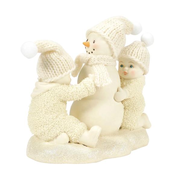 Department 56 Snowbabies(tm) Let''s Build a Snowman Figurine - image 