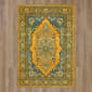 Mohawk Home Carousel Channary Gold Medallion Accent Rug - 2' x 3' - image 1
