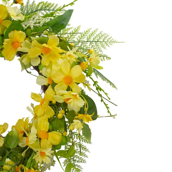 Northlight Seasonal Artificial Daisy & Berry Spring Wreath