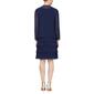 Petite SLNY 2pc. Sequin Cut Out Tiered Jacket Dress - image 3