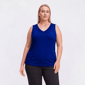 Plus Size Preswick & Moore(R) Rib V Neck Tank Top - image 1
