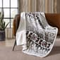 Eddie Bauer Clyde Hill Stripe Plush-Fleece Throw - image 2
