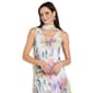 Womens R&M Richards Sleeveless Floral Hi Low Dress with Scarf - image 3