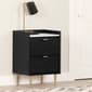 South Shore Hype End Table w/Faux Carrara Marble - image 2