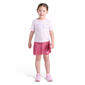 Girls (4-6X) adidas Short Sleeve Logo Tee Pleated Mesh Skort Set - image 1