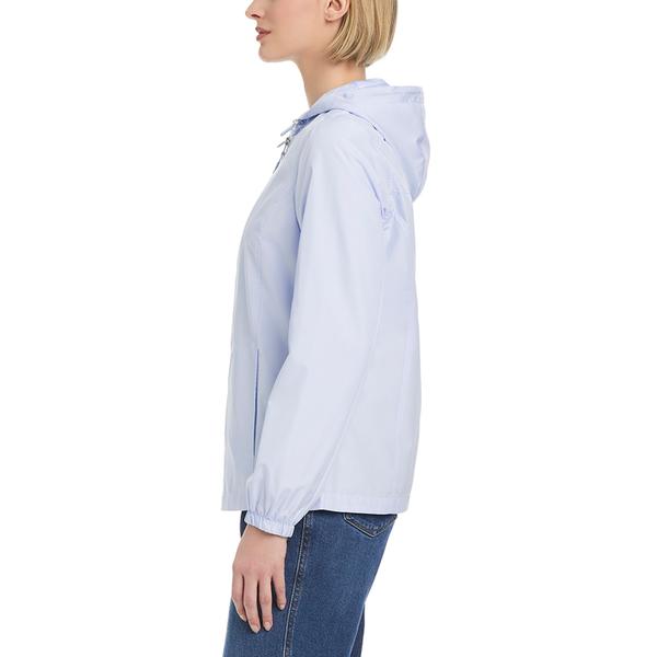 Petite d.e.t.a.i.l.s Windbreaker Jacket with Stripe Lining