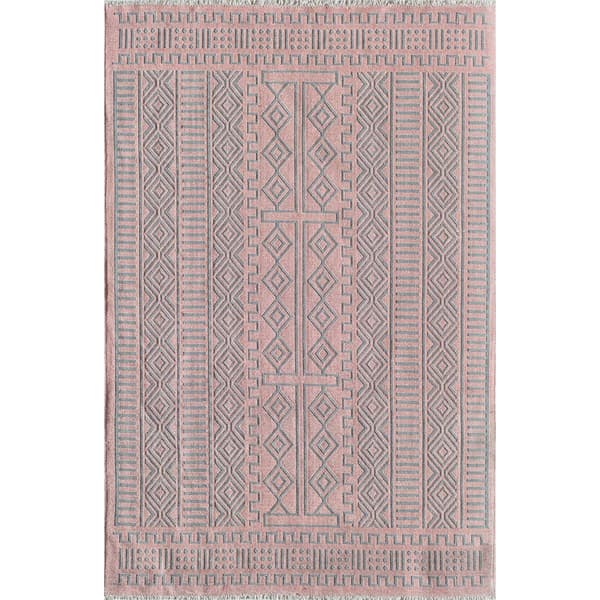 Rugs America&#40;tm&#41; Khoi Faintly Folk Transitional Vintage Area Rug - image 