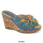 Womens L&#8217;Artiste by Spring Step Bloom Slide Wedge Sandals - image 9