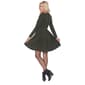 Womens White Mark Jenara Solid Fit & Flare Dress - image 2