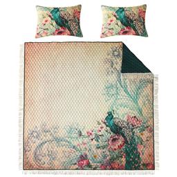Greenland Home Fashions™ Eden Peacock Crochet Embellish Quilt Set