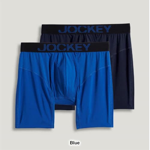 Mens Jockey® 2pk. Athletic RapidCool Performance Boxer Briefs