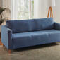 Teflon Embossed Stretch Sofa Slipcover - image 1