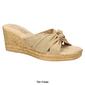 Womens Tuscany by Easy Street Ghita Wedge Sandals - image 10