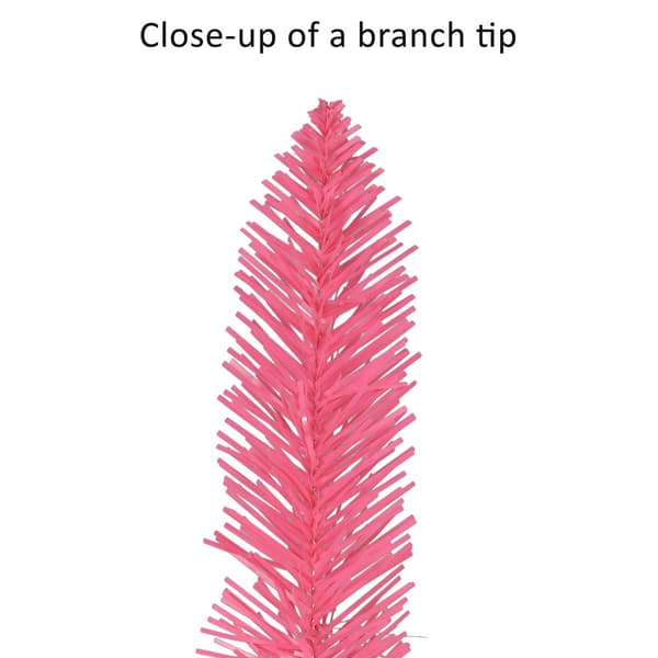 Puleo International 6ft. Pre-Lit Artificial Alpine Christmas Tree