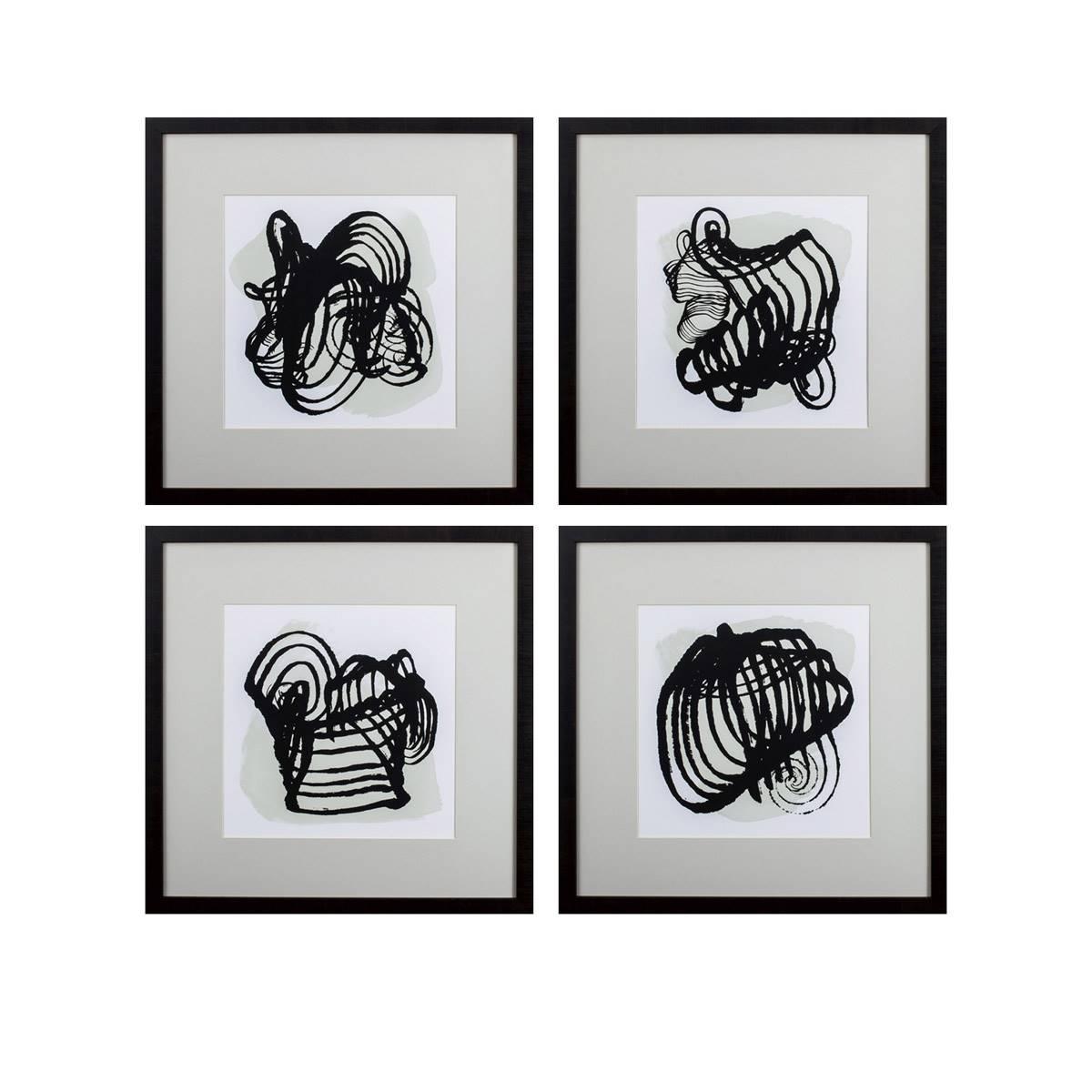 Paragon 4pc. Neutral Abstracts Wall Art