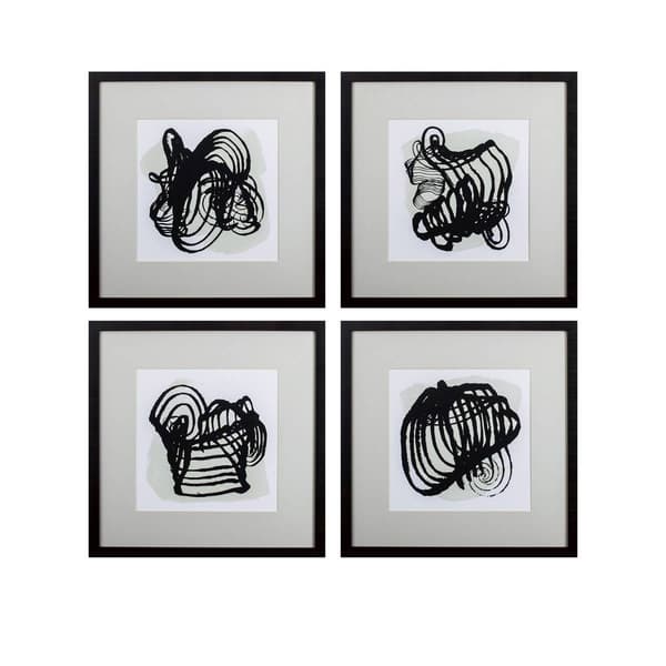 Propac Images&#40;R&#41; 4pc. Neutral Abstracts Wall Art
