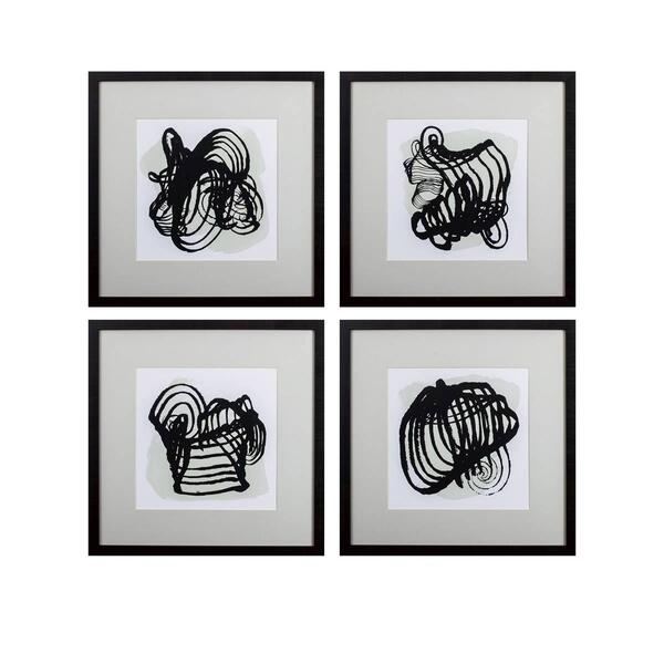 Propac Images&#40;R&#41; 4pc. Neutral Abstracts Wall Art - image 