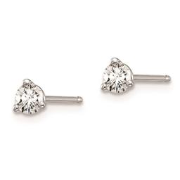Pure Fire 14kt. White Gold 1/4ctw. Certified Lab Diamond Earrings