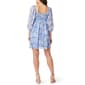 Juniors Wallflower 3/4 Sleeve Pleat Chiffon Dress - Lavender - image 3