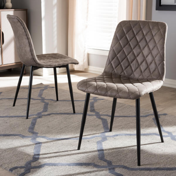 Baxton Studio Roberta Dining Chairs - Set of 2 - image 