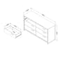South Shore Lensky 6-Drawer Double Dresser - image 4