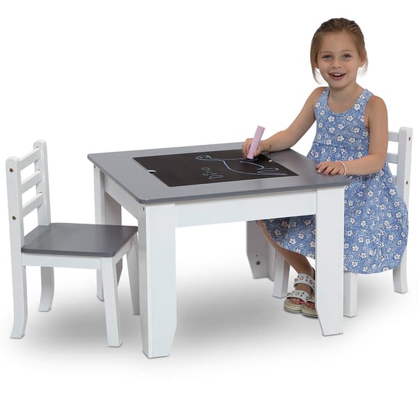 Delta Children Chelsea Table and Chair Set with Storage