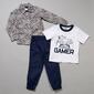 Boys (4-7) Little Rebels 3pc. Forever Gamer Button Down Set - image 1