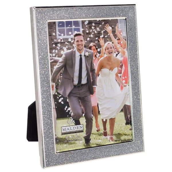 Malden Glitter Metal Frame - 4x6 - image 
