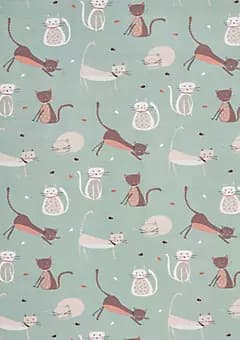 Royal Court Dogs & Cats Collection Shower Curtain