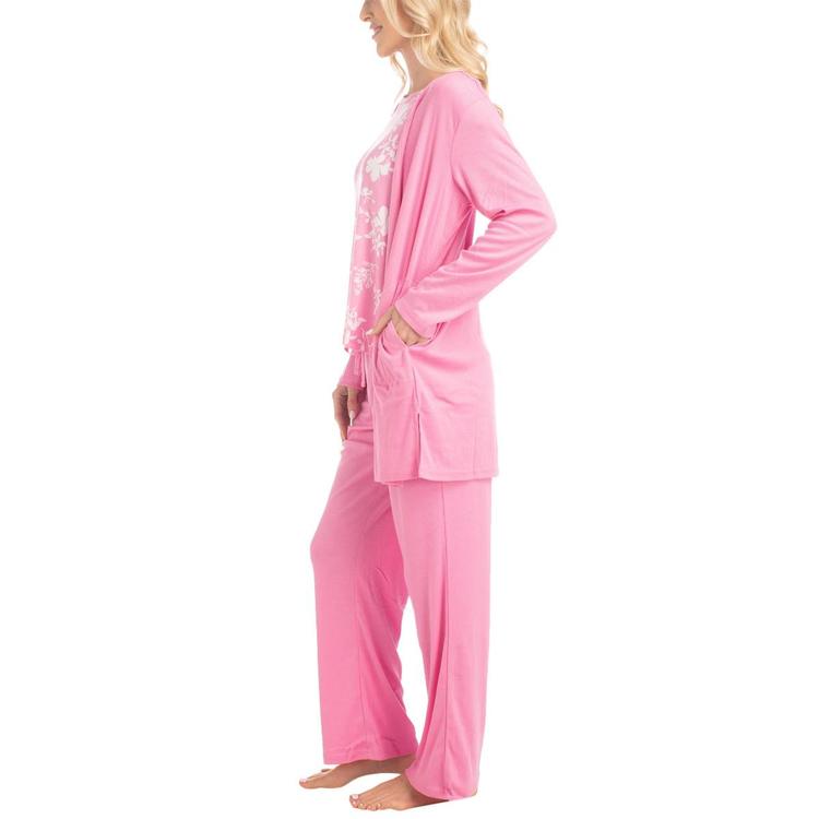 Plus Size MUK LUKS® 3pc. Anything Pajama Short Set - Floral