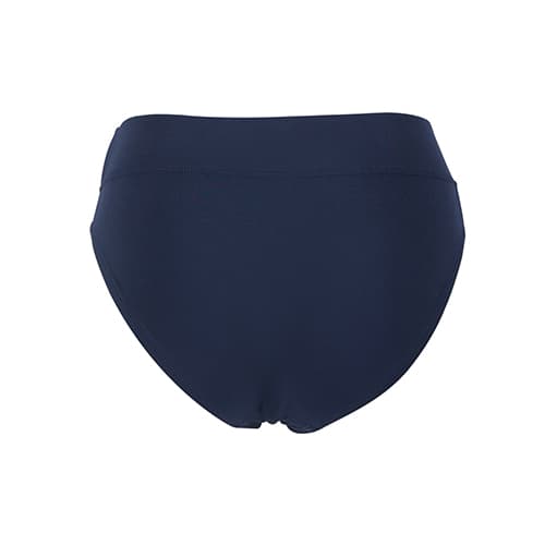 Womens Dolfin® Solid Moderate Brief Swim Bottoms - Navy