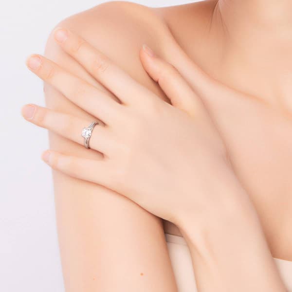 Gemstone Classics™ 1kt. Dew Moissanite Engagement Ring