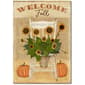 Courtside Market Fall Sunflower Chair Wall Art - 12x18 - image 1