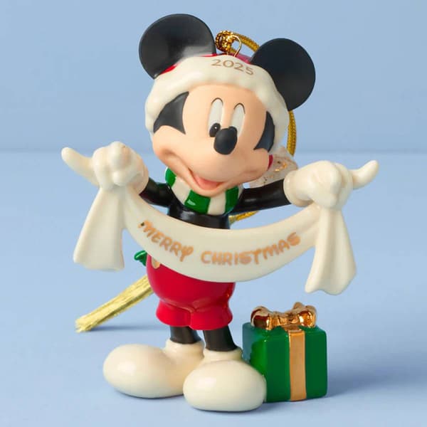 Lenox&#40;R&#41; 2025 Merry Christmas Mickey Ornament - image 