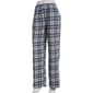 Juniors Derek Heart Flannel Plaid Lounge Pants with Star Patch - image 1