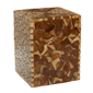 9th & Pike® Contemporary Brown Teak Wood End Table - image 1