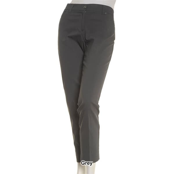 Petite Zac & Rachel Solid Slim Pull-On Capris Pants - Boscov's