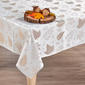 Willow & Hem Fall Leaves Damask Weave Fabric Tablecloth - image 1