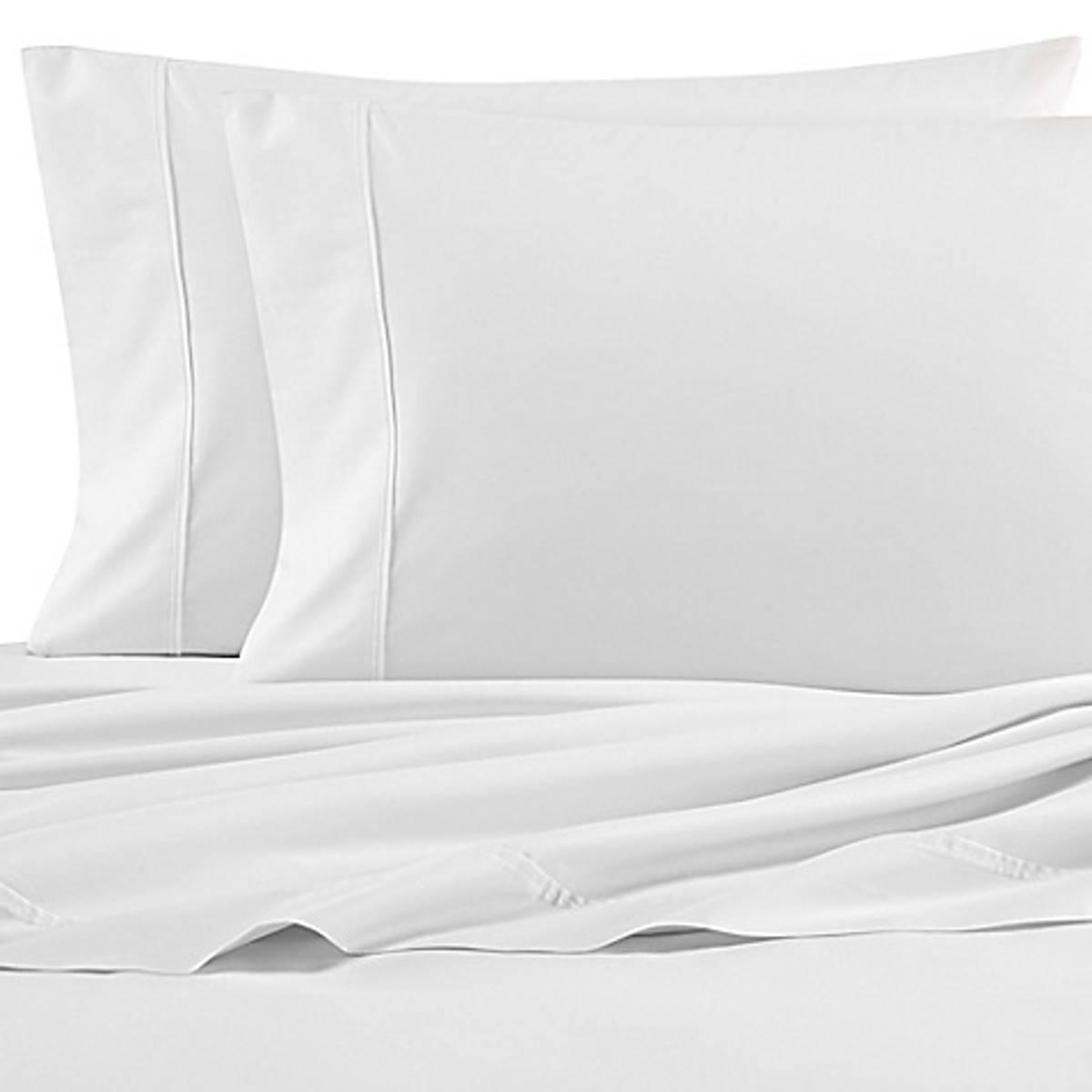 Nautica 200 Thread Count White Sheet Set