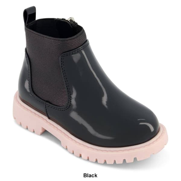 Little Girls Marc Fisher Stormi Chelsea Moto Booties