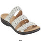 Womens Clarks® Laurieann Cove Strappy Slide Sandals - image 6