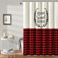 Lush Decor&#40;R&#41; Home Sweet Home Wreath Shower Curtain - image 1