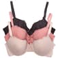 Womens Laura Ashley® 3pk. Floral Lace Galloon Bras - LS3700-3PKAH - image 2