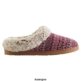 Womens Dearfoams&#174; Lara Fair Isle Clog Slippers