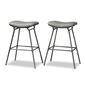 Baxton Studio Jette 2 Piece Bar Stool Set - image 1